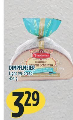 Marché Adonis Dimpflmeier light rye bread offer