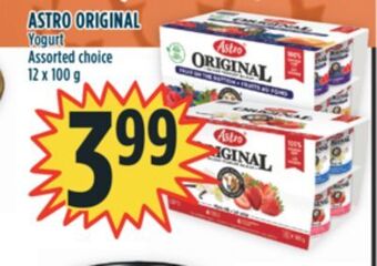Marché Adonis Astro original yogurt offer
