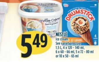 Marché Adonis Nestlé ice cream offer