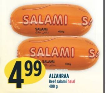 Marché Adonis Alzahraa beef salami halal offer