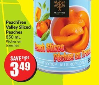 Chalo FreshCo Peachtree valley sliced peaches 850 ml offer