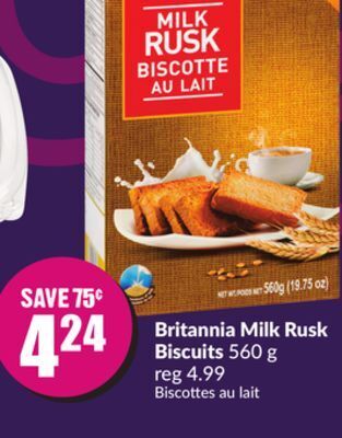 Chalo FreshCo Britannia milk rusk biscuits 560 g offer