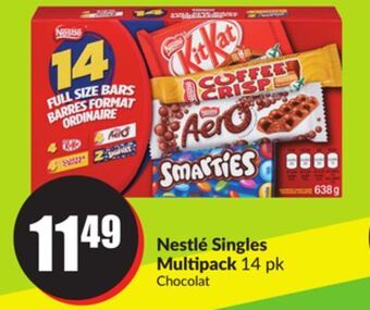 Chalo FreshCo Nestlé singles multipack 14 pk offer