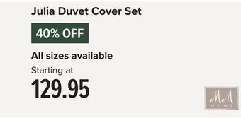 Linen Chest Julia duvet cover set offer