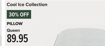 Linen Chest Cool ice collection pillow offer