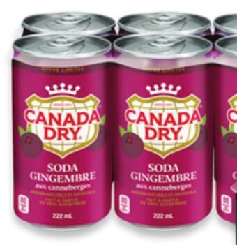 Walmart Canada dry ginger ale zero sugar offer