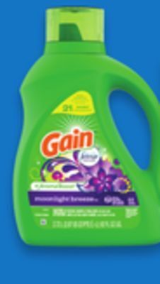 Walmart Gain liquid detergent 64 loads offer