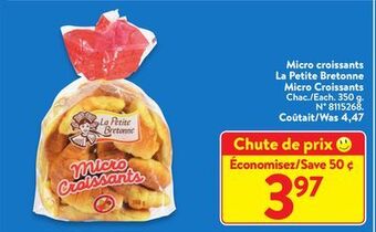 Walmart La petite bretonne micro croissants offer