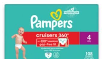Walmart Pampers baby dry cruisers 360 offer