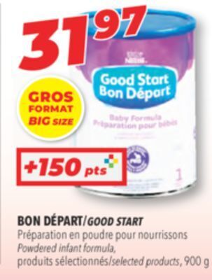 Familiprix Bon départ good start powdered infant formula selected products offer