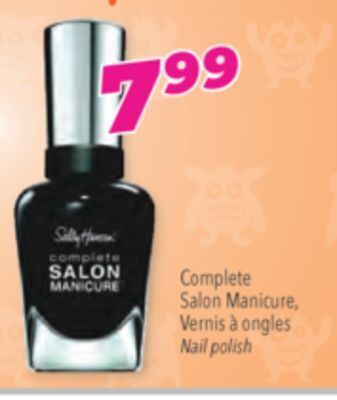 Familiprix Complete salon manicure, nail polish offer