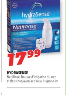 Familiprix Hydrasense /nasal and sinus irrigation kit offer