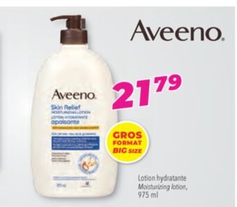 Familiprix Aveeno moisturizing lotion offer