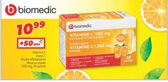 Familiprix Biomedic vitamin c effervecent powder offer