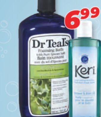 Familiprix Keri, dr teal's or calgon offer