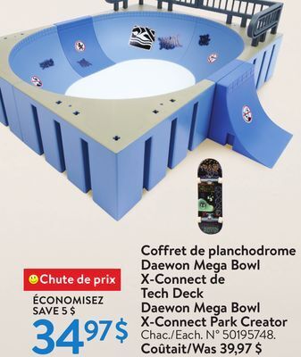 Walmart Daewon mega bowl x-connect park creator offer