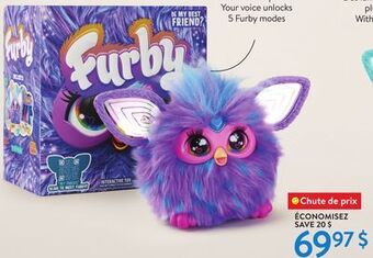 Walmart Peluche interactive furby interactive plush toy offer