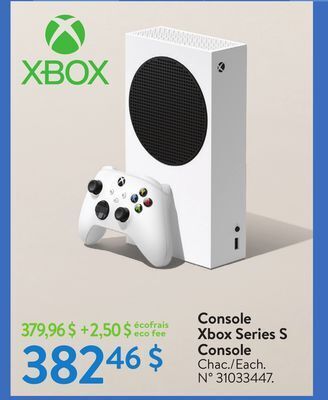 Walmart Xbox series s console offer