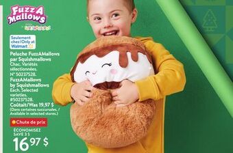 Walmart Fuzzaamallows by squishmallows offer