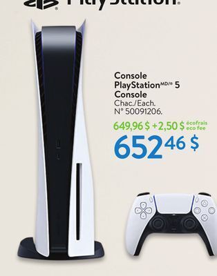 Walmart Playstation 5 console offer