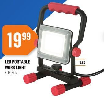 Canac Led portable work light offer