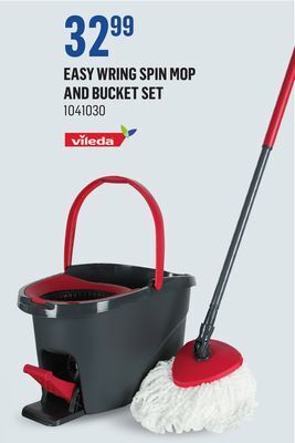 Canac Vileda easy wring spin mop and bucket set offer