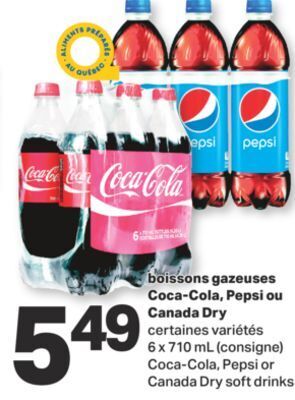 L'Intermarché Boissons gazeuses, 6 x 710 ml offer