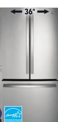RONA Ge appliances 26.7 cu. ft. refrigerator offer