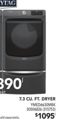 RONA 7.3 cu. ft. dryer offer