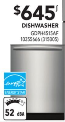 RONA Frigidaire dishwasher offer