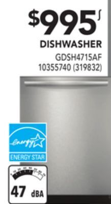 RONA Frigidaire dishwasher offer