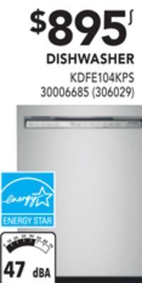 RONA Kitchenaid dishwasher offer