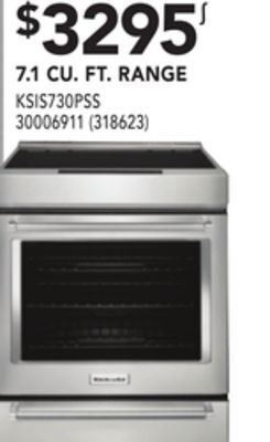 RONA Kitchenaid 7.1 cu. ft. range offer