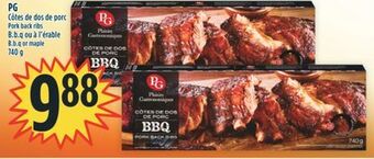 Marché Adonis Pg côtes de dos de porc b.b.q ou à l'érable offer