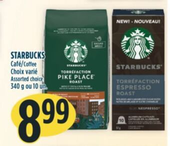 Marché Adonis Starbucks café offer
