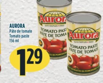 Marché Adonis Aurora pâte de tomate offer