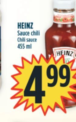 Marché Adonis Heinz sauce chili offer