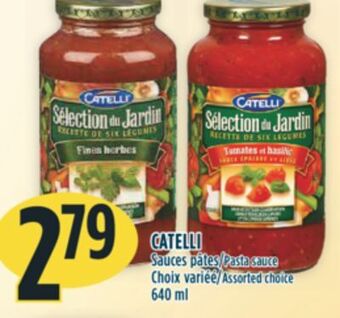 Marché Adonis Catelli sauces pâtes offer
