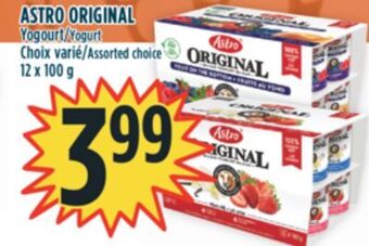 Marché Adonis Astro original yogourt offer