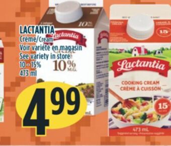 Marché Adonis Lactantia crème offer