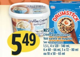 Marché Adonis Nestlé crème glacée offer