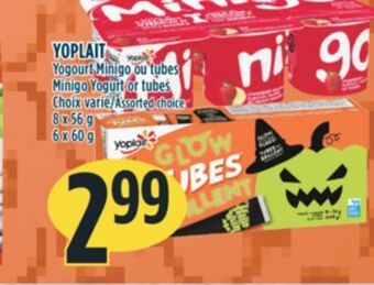 Marché Adonis Yoplait yogourt minigo ou tubes offer