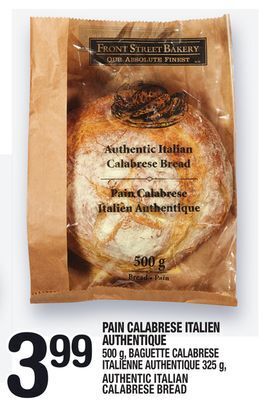 Marche Ami Pain calabrese italien authentique offer