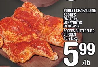 Marche Ami Poulet crapaudine scores | scores butterflied chicken offer
