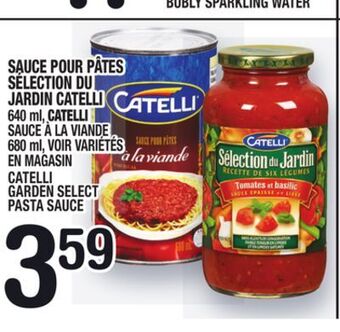 Marche Ami Sauce pour pâtes sélection du jardin catelli | catelli garden select pasta sauce offer