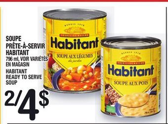 Marche Ami Soupe prête‑à‑servir habitant | habitant ready to serve soup offer