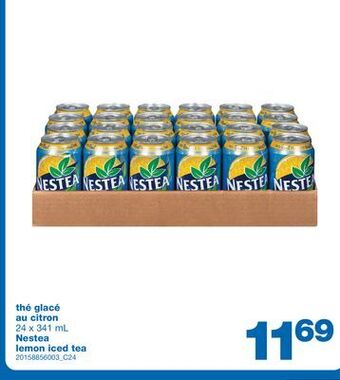 Wholesale Club Thé glacé au citron nestea 24 x 341 ml offer