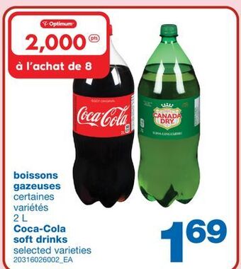 Wholesale Club Boissons gazeuses coca-cola, 2 l offer