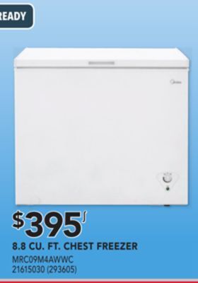 Réno Dépôt Midea 8.8 cu. ft. chest freezer offer