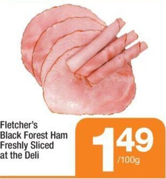 Highland Farms Fletcher's Black Forest Ham Freshly Sliced at the Deli offer